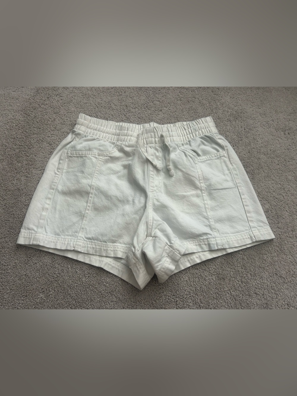 Universal Thread White Drawstring Shorts